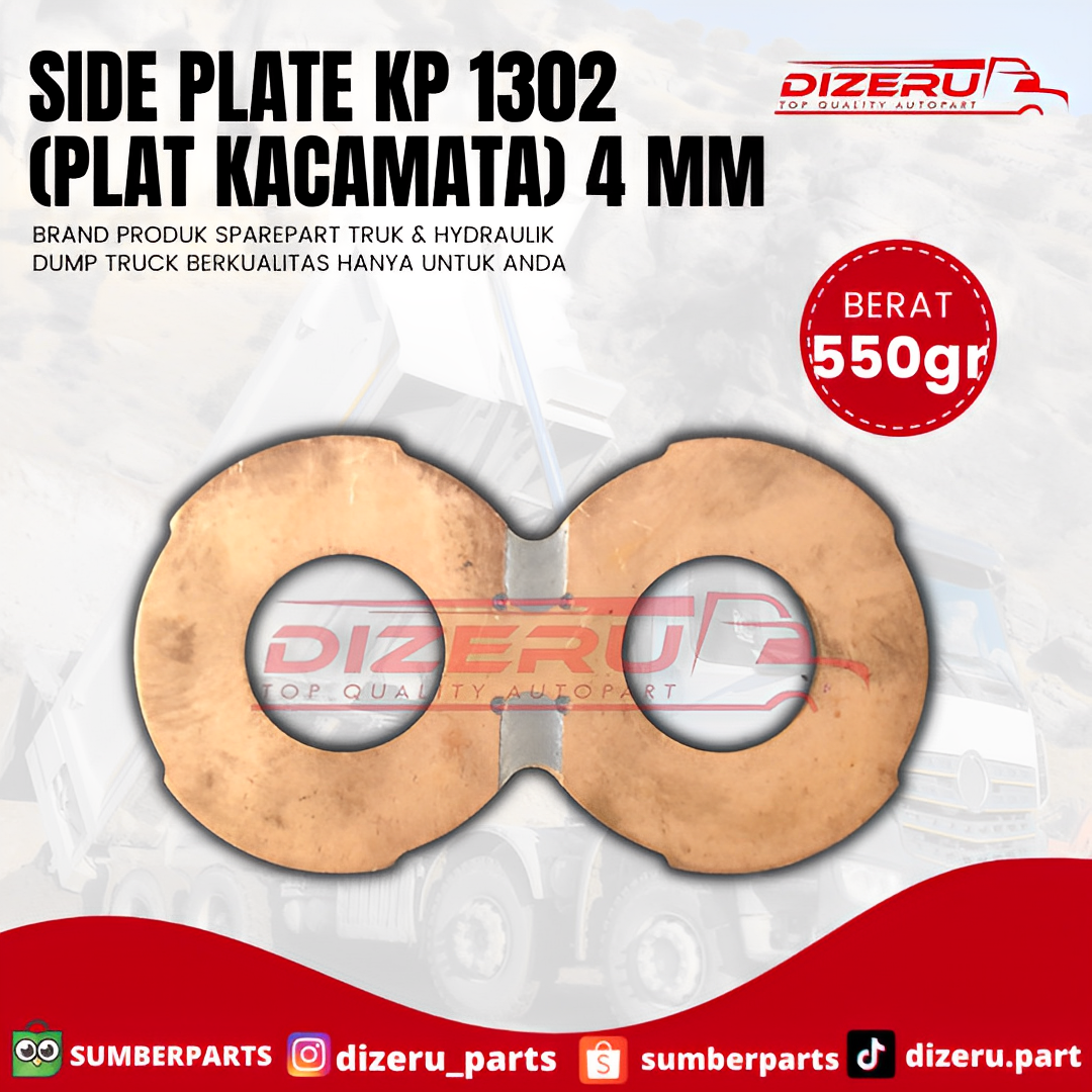 Side Plate KP 1302 4 MM
